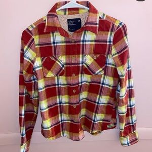 ❤️American eagle flannel💛